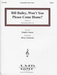 cover Bill Bailey Won't You Please Come Home? Flute Choir cover